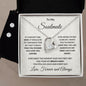 Gift for Soulmate Forever Love Heart Pendant Necklace and Earring Set - Mallard Moon Gift Shop