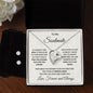 Gift for Soulmate Forever Love Heart Pendant Necklace and Earring Set - Mallard Moon Gift Shop