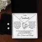 Gift for Soulmate Forever and Always Heart Necklace and Earring Set - Mallard Moon Gift Shop