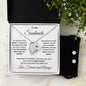Gift for Soulmate Forever and Always Heart Necklace and Earring Set - Mallard Moon Gift Shop