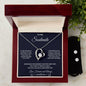 Soulmate Gift Forever Love Heart Pendant Necklace and Earring Set - Mallard Moon Gift Shop