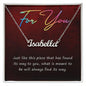 Gift for You, Personalized Name Necklace - Mallard Moon Gift Shop