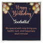 Happy Birthday Personalized Name Necklace - Mallard Moon Gift Shop