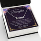 To My Daughter - I Love You, Dad - Personalized Name Necklace - Mallard Moon Gift Shop