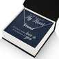To the Owner of my Heart Personalized Name Necklace - Mallard Moon Gift Shop