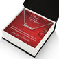 Mother Christmas Gift from Daughter Script Name Necklace - Mallard Moon Gift Shop