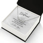 To My Girlfriend You are Perfect Just the Way You Are Personalized Name Necklace - Mallard Moon Gift Shop