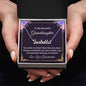 To My Beautiful Granddaughter Personalized Name Necklace - Mallard Moon Gift Shop