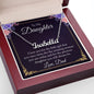 To My Daughter - I Love You, Dad - Personalized Name Necklace - Mallard Moon Gift Shop