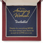 To An Amazing Mum Personalized Name Necklace - Mallard Moon Gift Shop