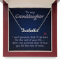 To My Granddaughter Personalized Name Necklace - Mallard Moon Gift Shop