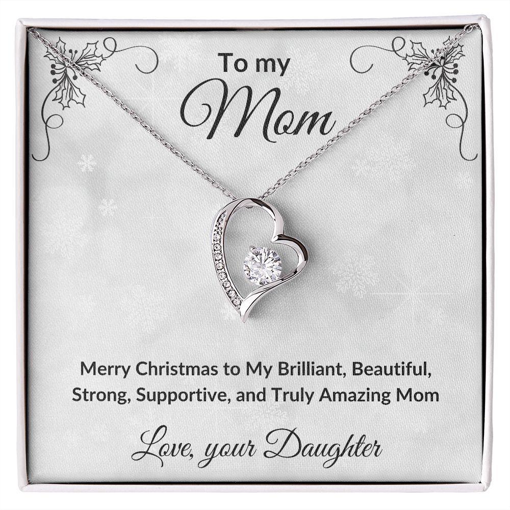 Christmas Gift for Mother from Daughter Forever Love Necklace - Mallard Moon Gift Shop