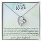 To My Wife - You Make My Heart Smile - Forever Love Necklace - Mallard Moon Gift Shop