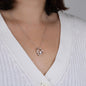 Wife Birthday Gift CZ Heart Pendant Necklace - Mallard Moon Gift Shop