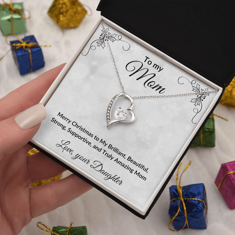 Christmas Gift for Mother from Daughter Forever Love Necklace - Mallard Moon Gift Shop