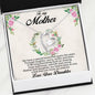 Gift for Mother Forever Love Heart Pendant Necklace Message Card from Daughter - Mallard Moon Gift Shop