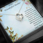 Gift for Mother from Son Forever Love Heart Pendant Necklace - Mallard Moon Gift Shop