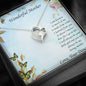 Gift for Mother From Daughter Forever Love Heart Pendant Necklace - Mallard Moon Gift Shop