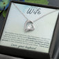 To My Wife - You Make My Heart Smile - Forever Love Necklace - Mallard Moon Gift Shop