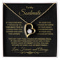 To My Soulmate - I Gave My Heart To You - Forever Love Heart Pendant Necklace - Mallard Moon Gift Shop