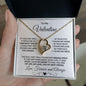To My Valentine Forever Love Heart Necklace - Mallard Moon Gift Shop