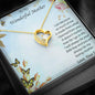 Gift for Mother from Son Forever Love Heart Pendant Necklace - Mallard Moon Gift Shop