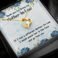 Funny Mother-in-Law Gift Forever Love Heart Pendant Necklace - Mallard Moon Gift Shop