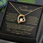 To My Soulmate - I Gave My Heart To You - Forever Love Heart Pendant Necklace - Mallard Moon Gift Shop