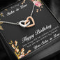 Sister-in-Law Birthday Heart Necklace - Mallard Moon Gift Shop