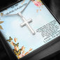 Granddaughter Cross Pendant Necklace - Mallard Moon Gift Shop