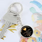The Love Between a Grandmother and her Grandchildren is Forever Engraved Circle Keychain - Mallard Moon Gift Shop