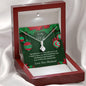 To My Wife - You are all I ever need - Pendant Necklace - Mallard Moon Gift Shop