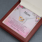 Gift for Mom Heart Pendant Necklace - Mallard Moon Gift Shop