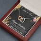 Sister-in-Law Birthday Heart Necklace - Mallard Moon Gift Shop
