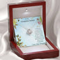 To Mother from Daughter Love Knot Pendant Necklace - Mallard Moon Gift Shop