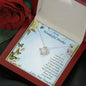 To Mother from Daughter Love Knot Pendant Necklace - Mallard Moon Gift Shop
