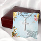 Granddaughter Cross Pendant Necklace - Mallard Moon Gift Shop