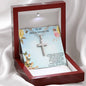 Granddaughter Cross Pendant Necklace - Mallard Moon Gift Shop