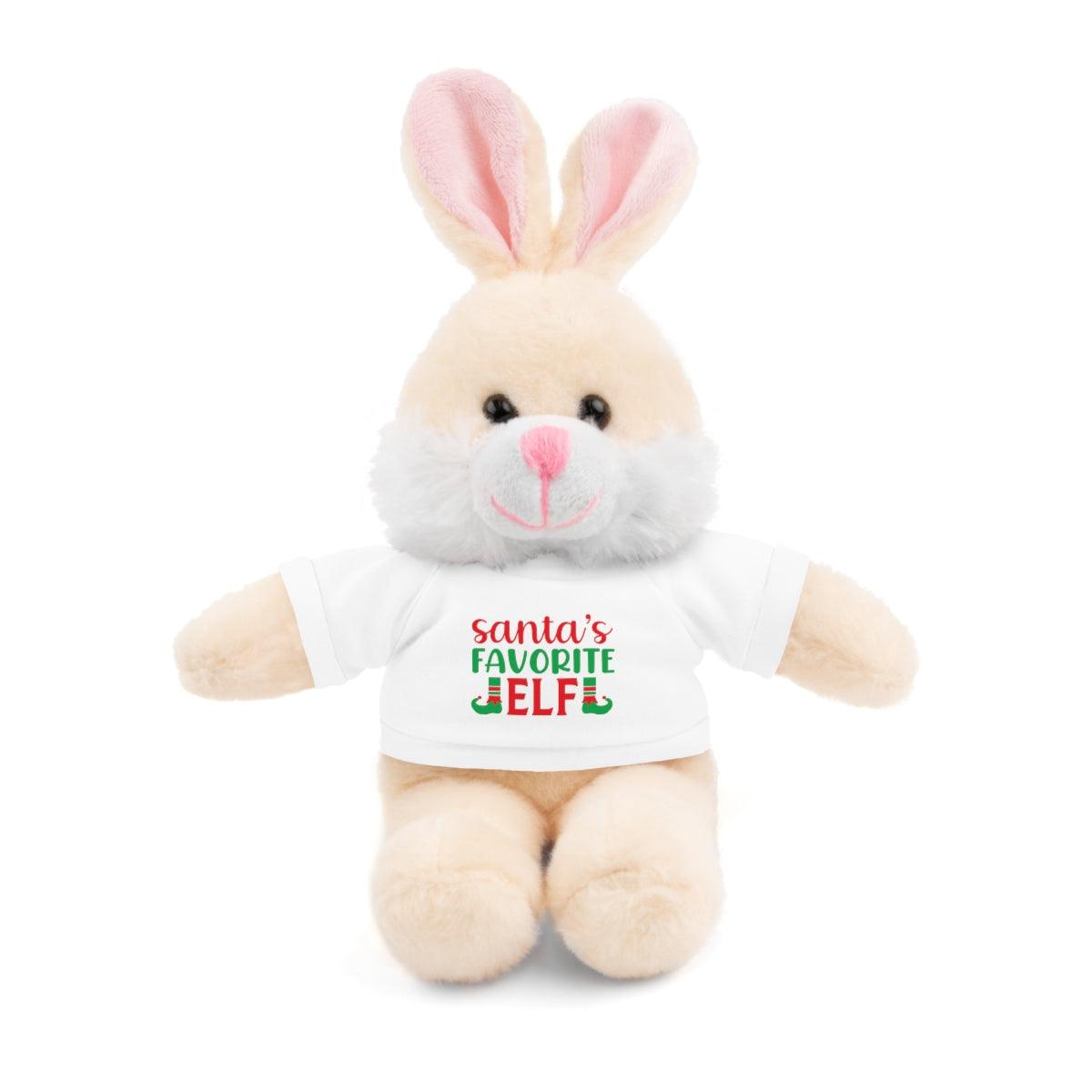 Santa's Little Elf Stuffed Animals with Tee - Mallard Moon Gift Shop