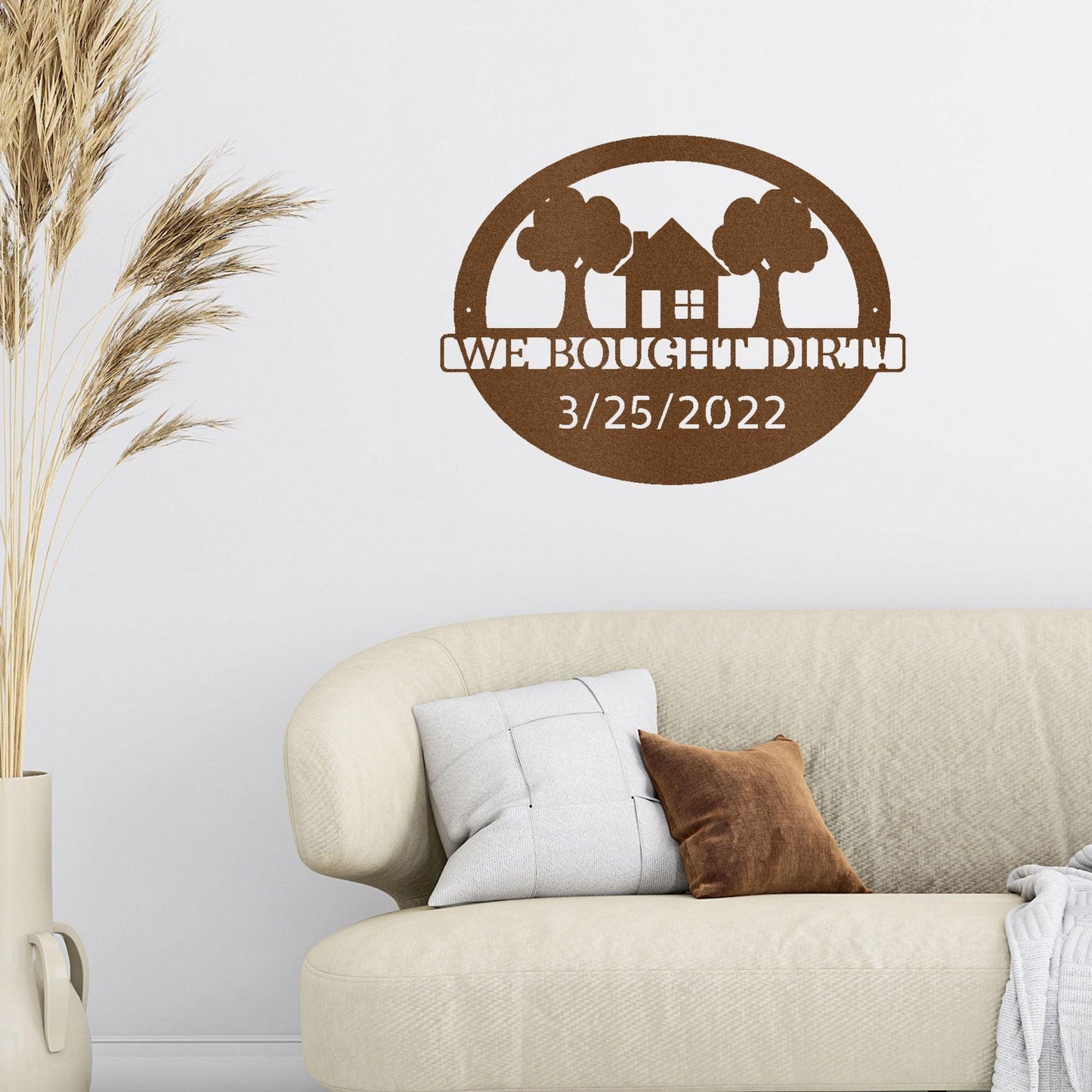 New Homeowner Metal Art Wall Sign - Mallard Moon Gift Shop