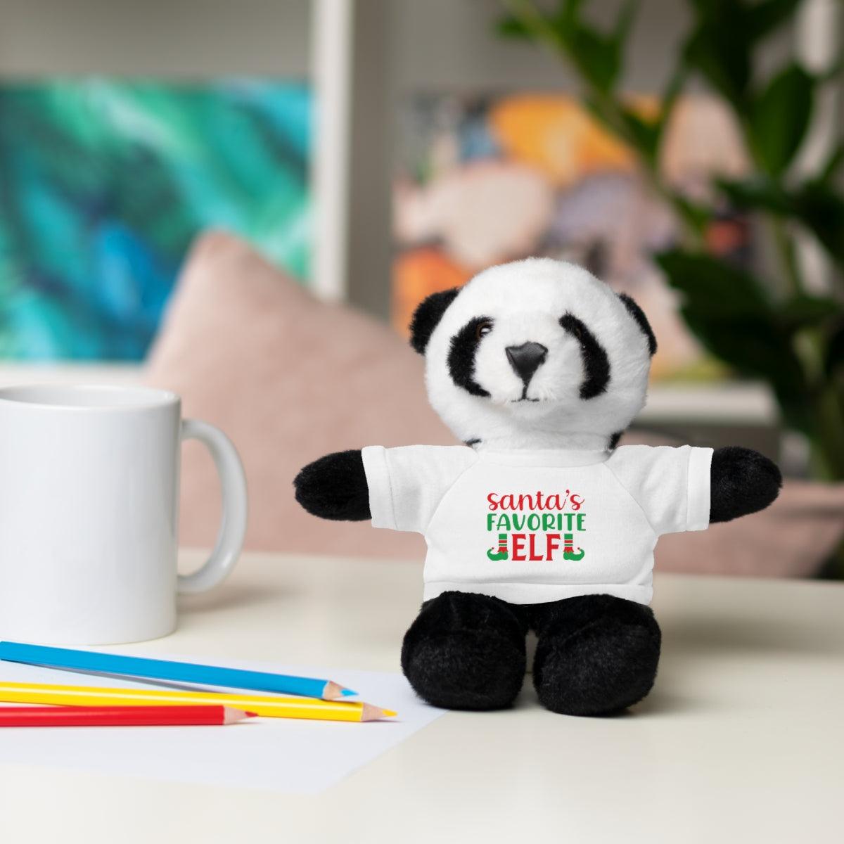 Santa's Little Elf Stuffed Animals with Tee - Mallard Moon Gift Shop