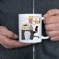 Funny Office Coffee Mug - A Cluttered Desk is a Sign of Genius - Mallard Moon Gift Shop
