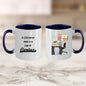 Funny Office Coffee Mug - A Cluttered Desk is a Sign of Genius - Mallard Moon Gift Shop