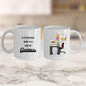 Funny Office Coffee Mug - A Cluttered Desk is a Sign of Genius - Mallard Moon Gift Shop