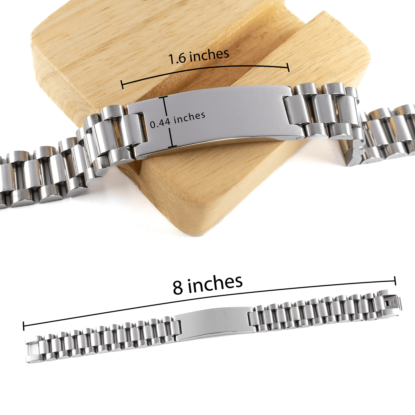 I Left My Heart In Kansas Gifts, Meaningful Kansas State for Friends, Men, Women. Ladder Stainless Steel Bracelet for Kansas People - Mallard Moon Gift Shop