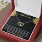 Gift for Mother-in-Law from Son-in-Law Gold Heart and Real Diamond Pendant Necklace - Mallard Moon Gift Shop