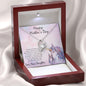 Mother's Day Gift from Daughter Forever Love Heart Pendant Necklace Unicorn Message Card - Mallard Moon Gift Shop