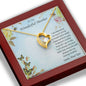 Gift for Mother from Son Forever Love Heart Pendant Necklace - Mallard Moon Gift Shop