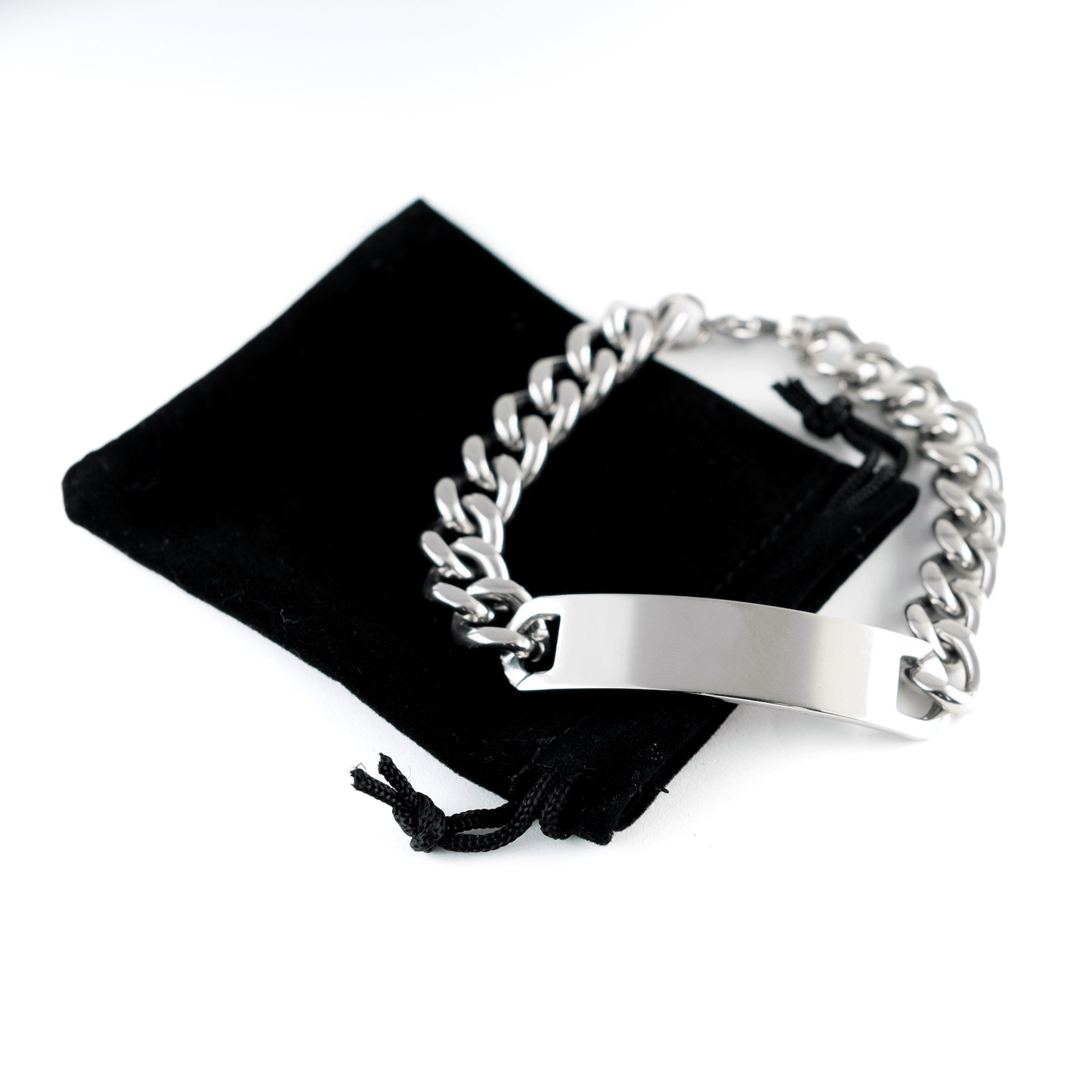Medical Assistant Cuban Chain Link Engraved Bracelet - Thanks for being who you are - Birthday Christmas Jewelry Gifts Coworkers Colleague Boss - Mallard Moon Gift Shop
