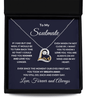 Gift for Soulmate - Take My Breath Away - Heart Pendant Necklace - Mallard Moon Gift Shop